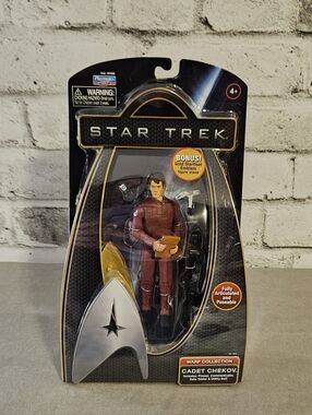 Star Trek 2009 Cadet Chekov Figure Warp Collection NIB Playmates